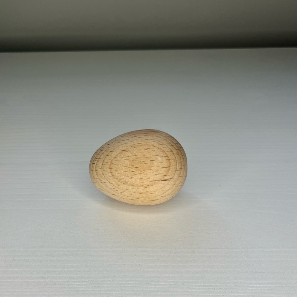 Lovevery Montessori Wooden Egg - No Cup - Explorer Play Kit Months 9-10
